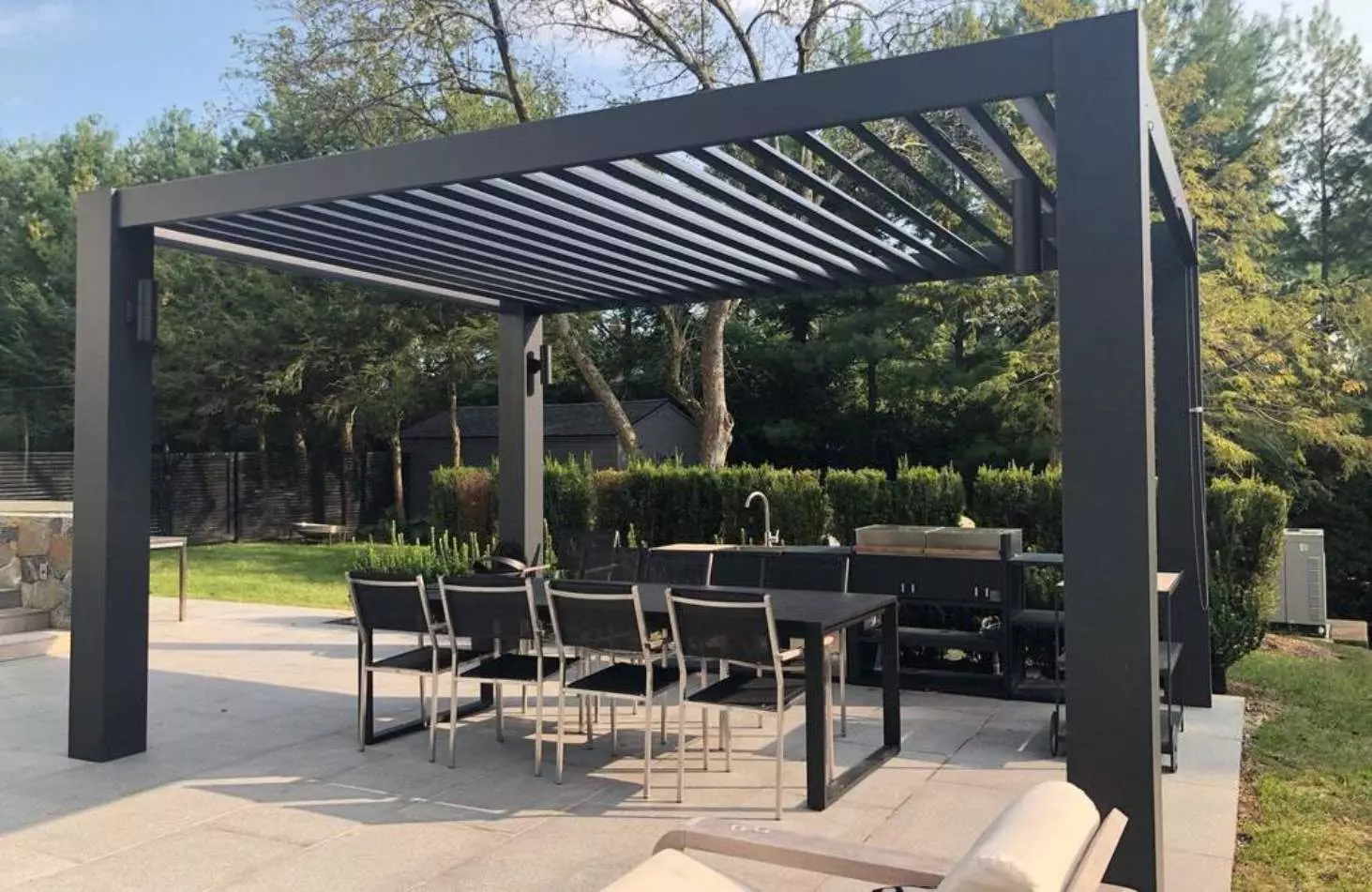 pergola jardin P茅rgolas jardines y terrazas Soria